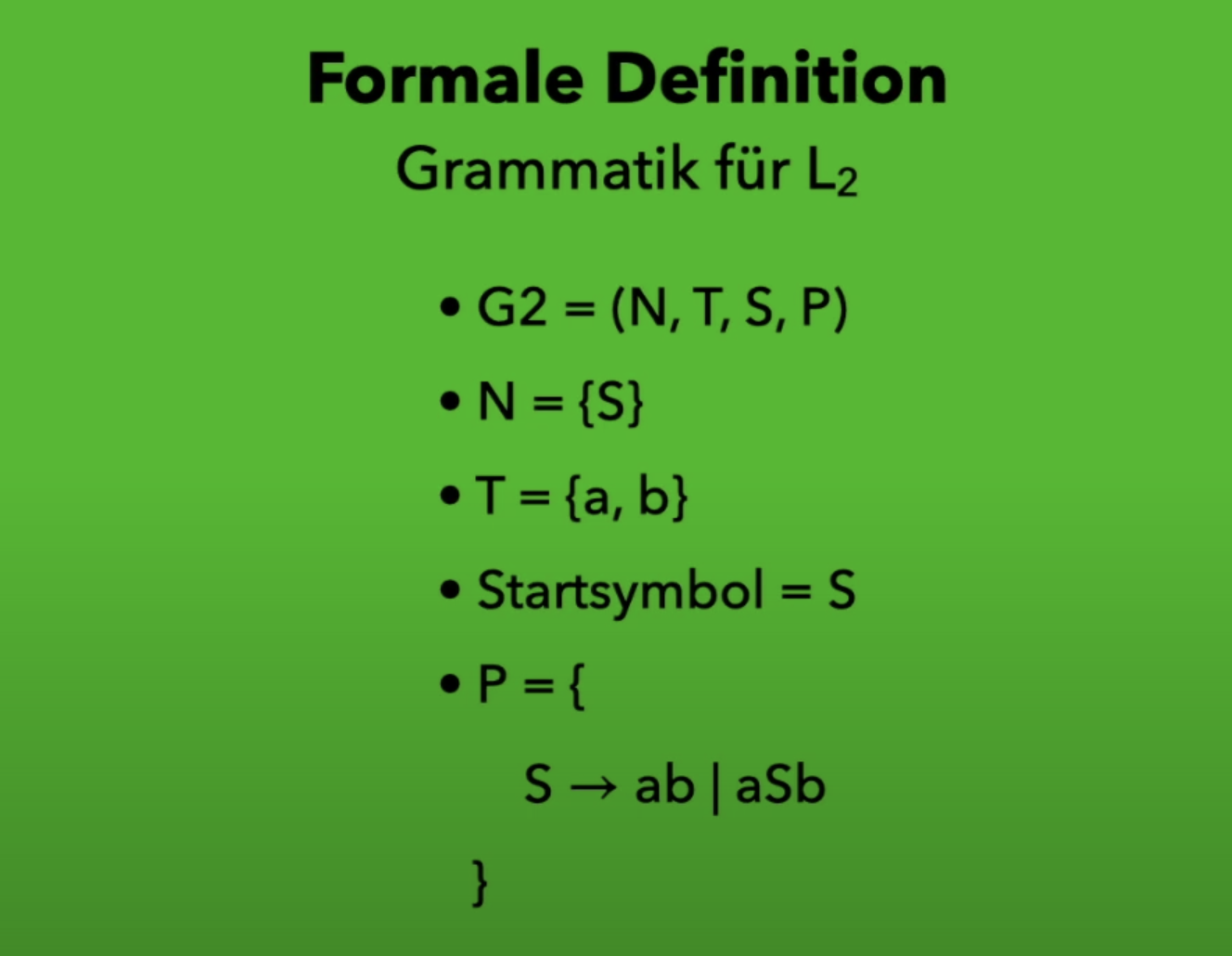 Parsing Beispiel 1